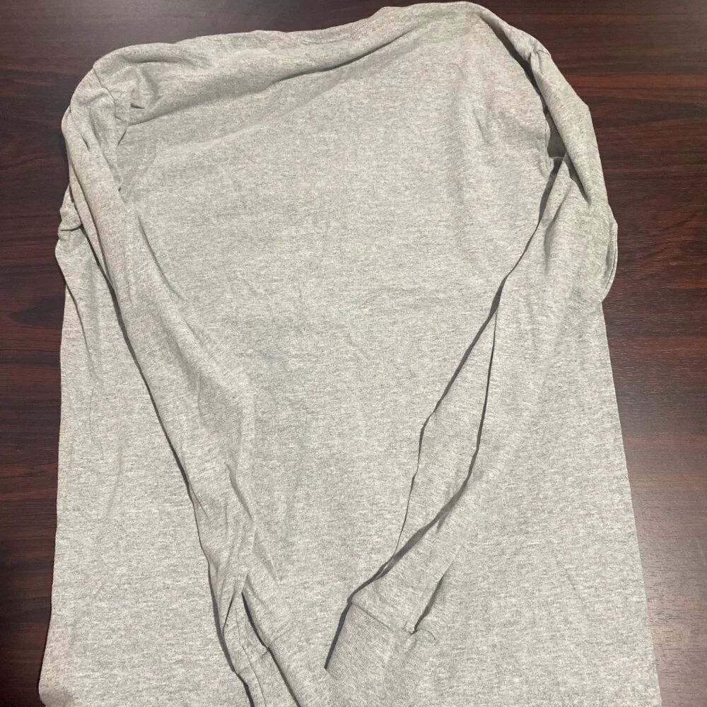 Mens Grey Jimmie Johnson Longsleeve Shirt size M - Picture 3 of 4